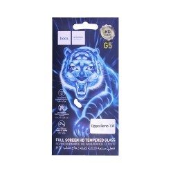 Vidro Temperado HD de Tela cheia Hoco G5 para Oppo Reno 13F Preto